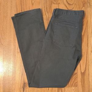 Men's Gap Slim Stretch Grey Chino Pants Size 31/32